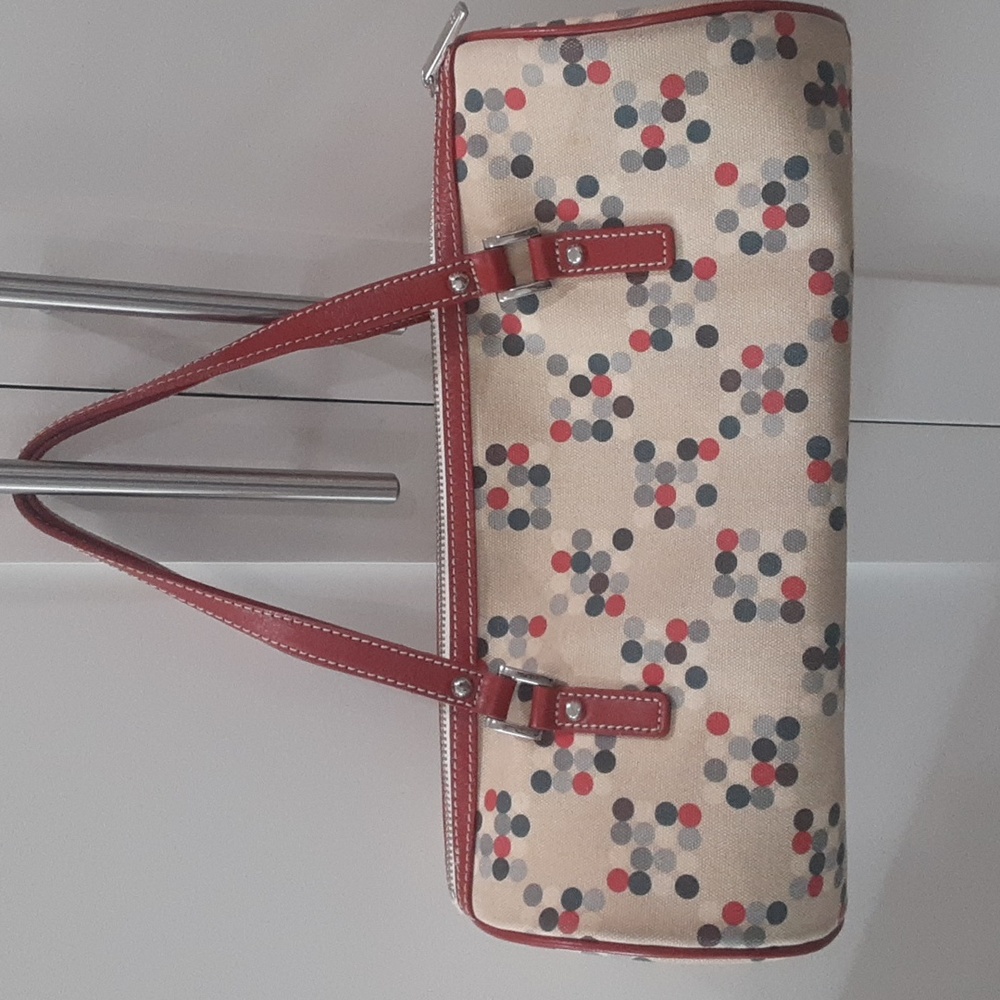 Burberry Polka Dot Barrel Bag